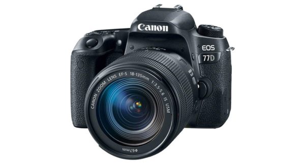 دوربین عکاسی کنون Canon 77D DSLR Camera Kit 18-135mm f/3.5-5.6