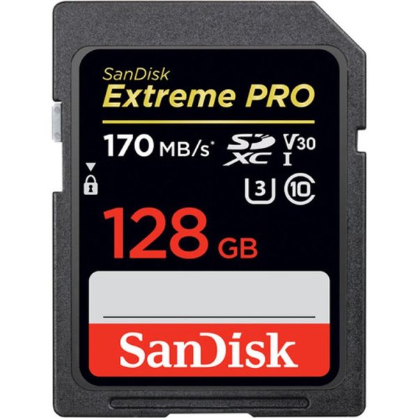 کارت حافظه Sandisk SD 128 GB 170 MB/S