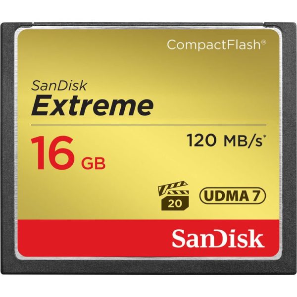 کارت حافظه سندیسک SanDisk CF Extreme 16GB /120 (MB/s)/800X