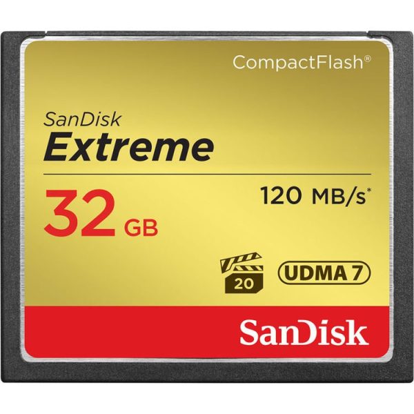 کارت حافظه Sandisk CF 32 GB 120 MB/S 800X