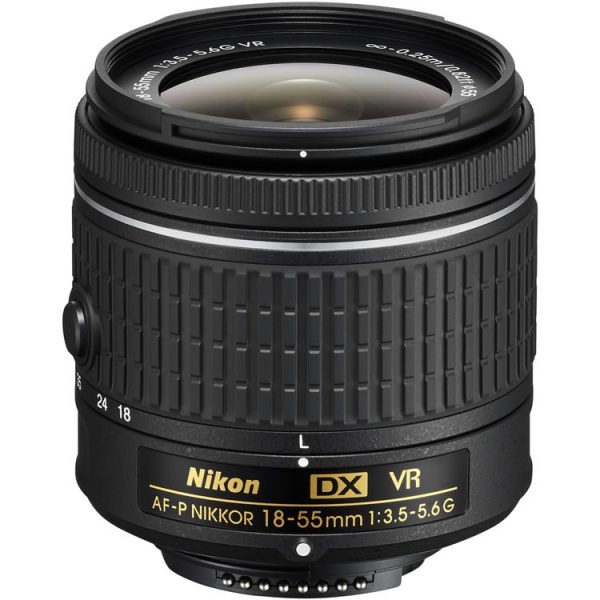 لنز نیکون Nikon AF-P DX NIKKOR 18-55mm f/3.5-5.6G VR No Box