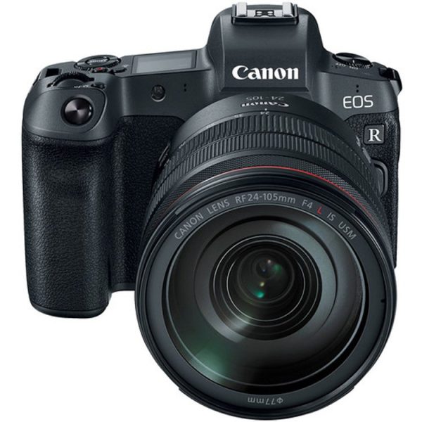 دوربین بدون آینه کانن Canon EOS R Kit 24-105mm f/4-7.1 IS STM+and Mount Adapter EF-EOS R