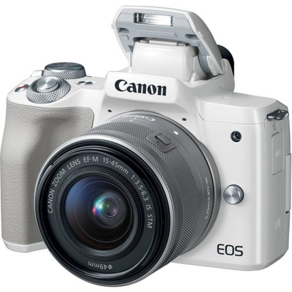 دوربین بدون آینه کانن Canon EOS M50 MarkII kit 15-45mm white