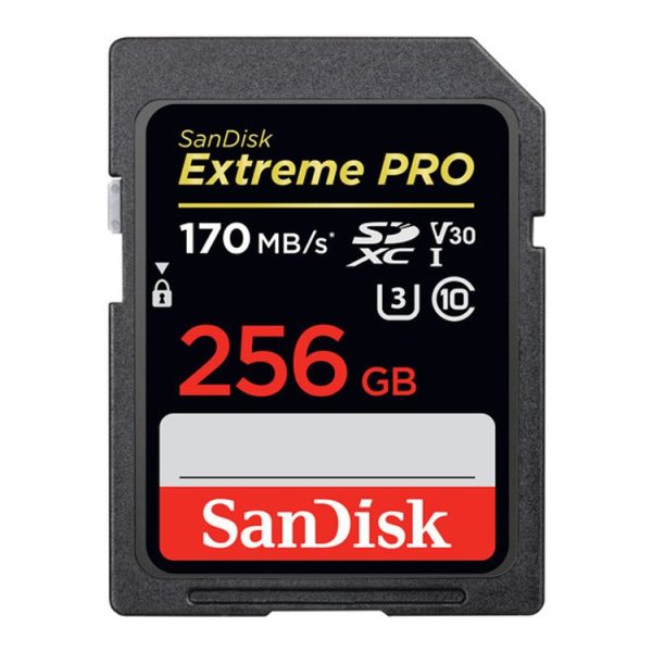 کارت حافظه سندیسک SanDisk 256GB Extreme PRO UHS-I 170MB/s SDXC Memory Card