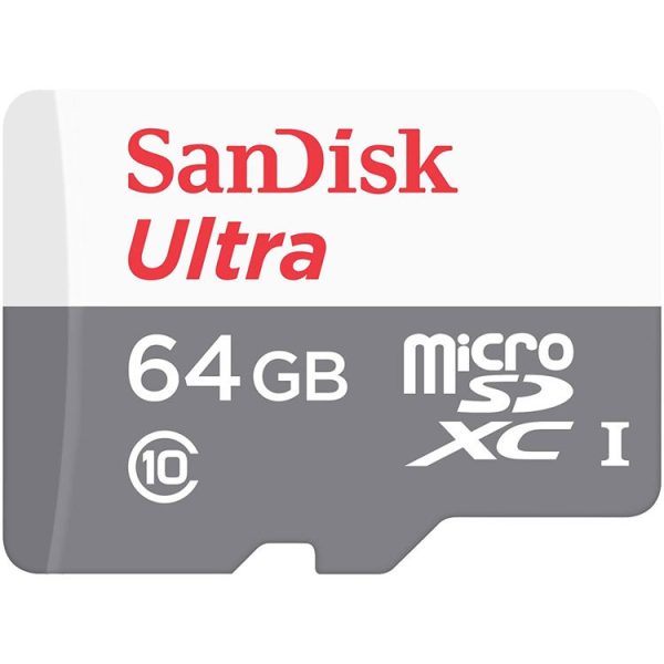 کارت حافظه Sandisk ultra Micro SDxc 64 GB 80 MB/S 533X