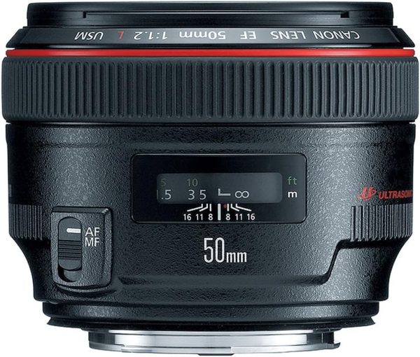 لنز بدون‌آینه کانن Canon RF 50mm F1.2L USM